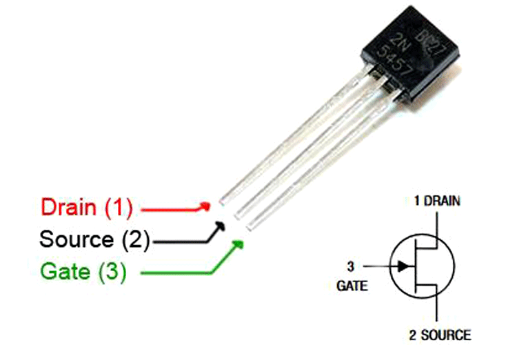 JFET N-Channel-Transistor BF246B 