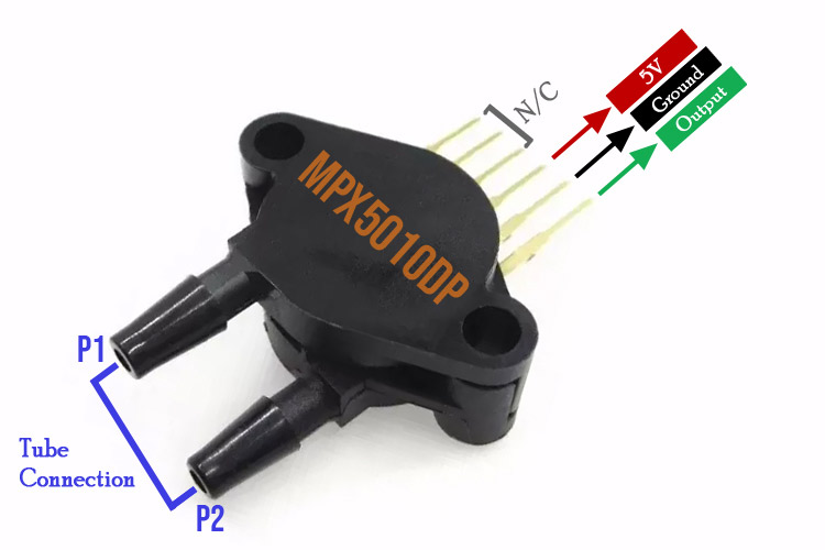 MPX5010DP Pressure Sensor Pinout, Datasheet, Equivalent, 45% OFF